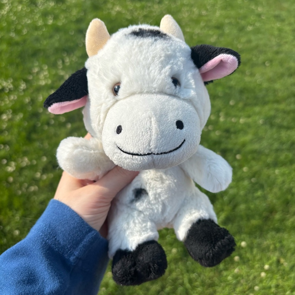 Build A Bear Smallfrys Holstien Cow Plush Stuffed Animal
